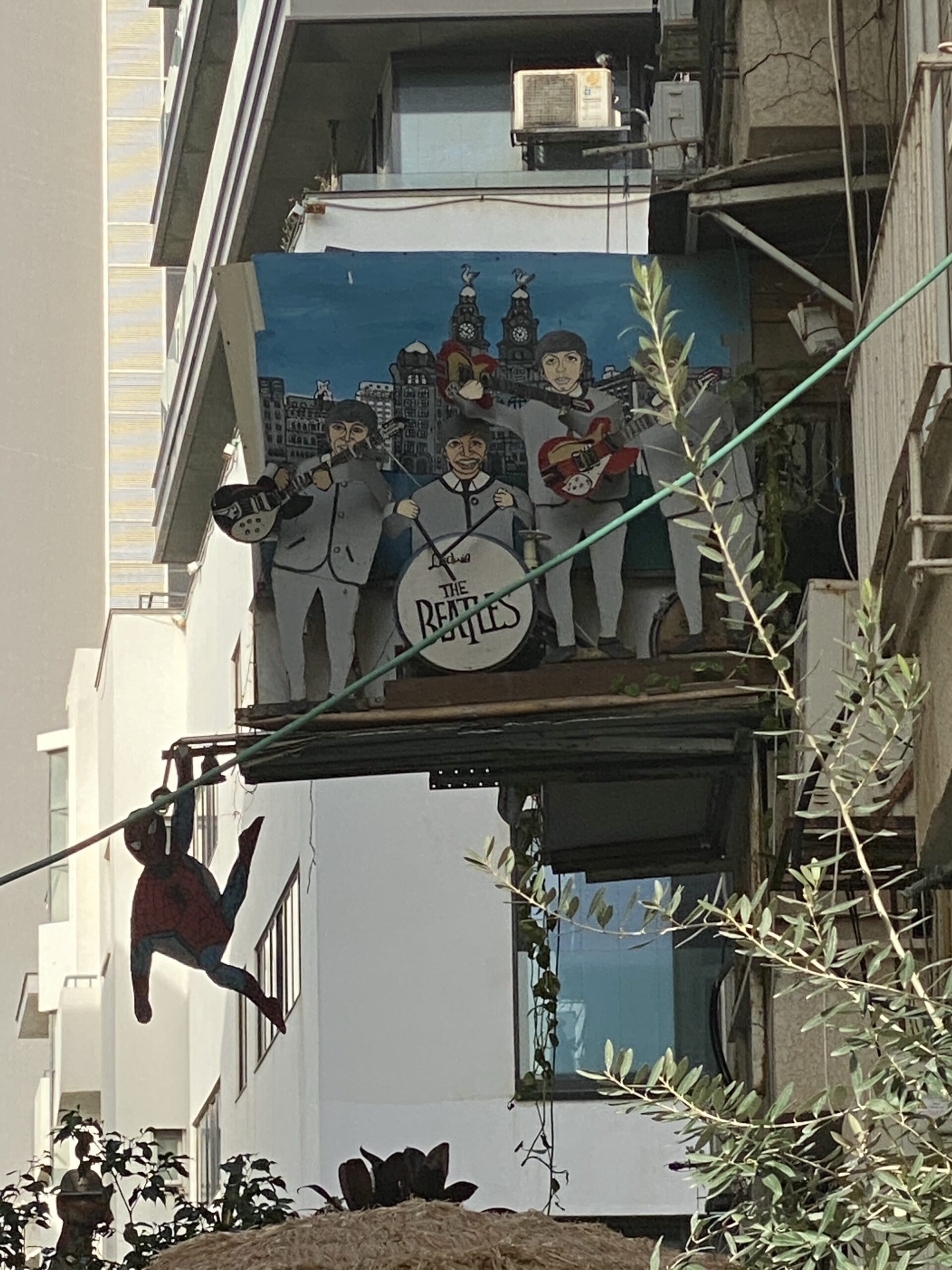 The Beatles side street